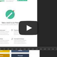 How to Create a Website in Flat Design Style (Video Tutorial)